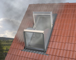 Окна с системой дымоудаления